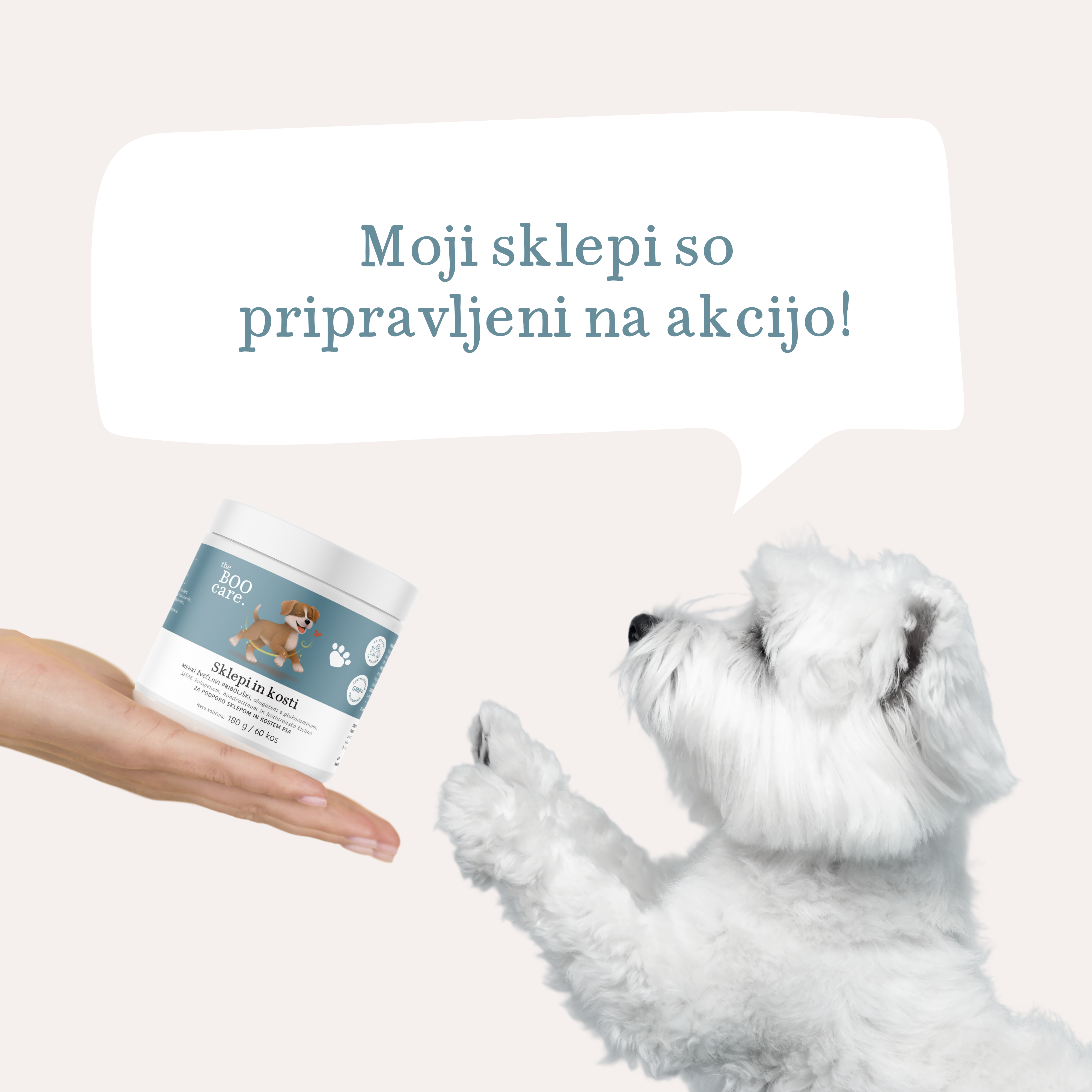 Prehransko dopolnilo za sklepe in kosti psov