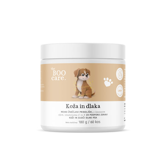 Koža in dlaka - naravni priboljški za pse