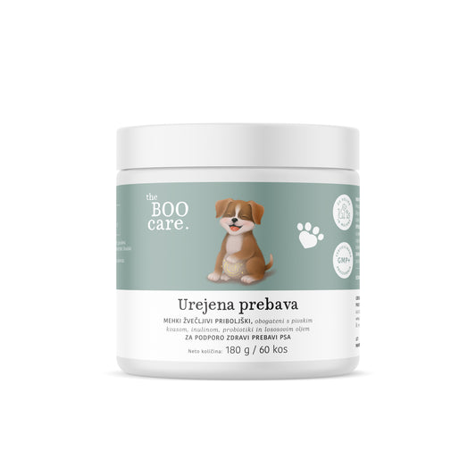 Urejena prebava - naravni priboljški za pse