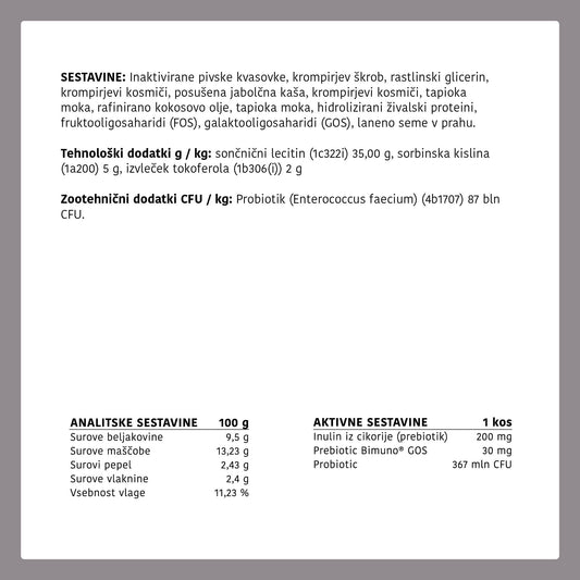 Prebiotiki in probiotiki - naravni priboljški za mačke