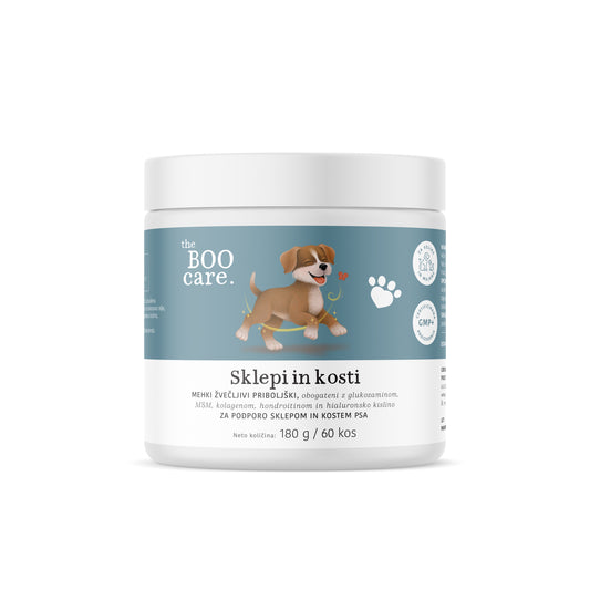 Sklepi in kosti - naravni priboljški za pse